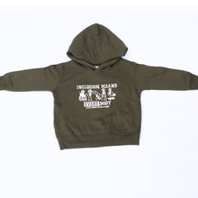 Load image into Gallery viewer, Inclusion Means EVERYbody Toddler Hoodie