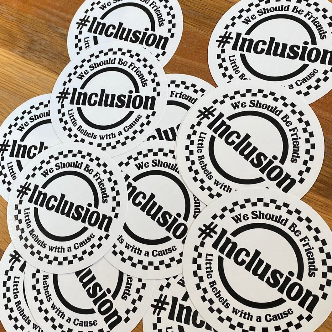 We Should Be Friends. #Inclusion Stickers