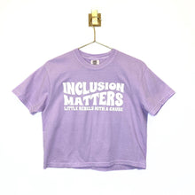 Load image into Gallery viewer, Inclusion Matters Women's Garment-Dyed Boxy Tee