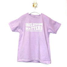 Load image into Gallery viewer, Inclusion Matters Garment-Dyed Youth Crew