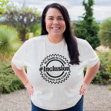 Load image into Gallery viewer, We Should Be Friends.#Inclusion Women's Boxy Crew