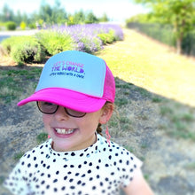 Load image into Gallery viewer, Let's Change the World Youth Trucker Hat