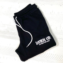 Load image into Gallery viewer, Listen Up. Joggers