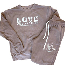 Load image into Gallery viewer, I LOVE YOU Garment-Dyed Sweatpants