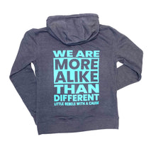 Load image into Gallery viewer, We Are More Alike Than Different. Lightweight Hoodie