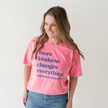 Load image into Gallery viewer, More Kindness Changes Everything. Garment-Dyed Crew