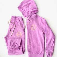 Load image into Gallery viewer, Advocate. Resilience. Never Give Up. Garment-Dyed Hoodies (2 colors!)