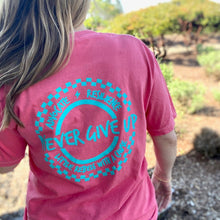 Load image into Gallery viewer, Advocate. Resilience. Never Give Up. Garment-Dyed Crew ~ watermelon