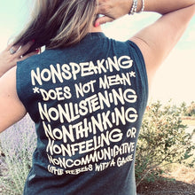 Load image into Gallery viewer, Nonspeaking Adult Tank