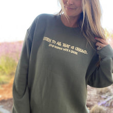 Load image into Gallery viewer, Nonspeaking Crewneck Sweatshirt