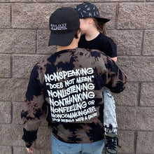 Load image into Gallery viewer, Nonspeaking Tie Dye Crewneck Sweatshirt