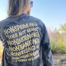 Load image into Gallery viewer, Nonspeaking Long Sleeve Crew