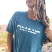 Load image into Gallery viewer, Nonspeaking Adult Tee ~ Heather Teal