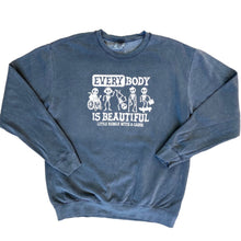 Load image into Gallery viewer, EVERYbody is BEAUTIFUL. Garment-Dyed Sweatshirt