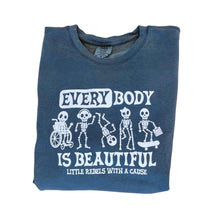 Load image into Gallery viewer, EVERYbody is BEAUTIFUL. Garment-Dyed Sweatshirt