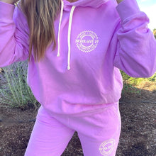 Load image into Gallery viewer, Advocate. Resilience. Never Give Up. Garment-Dyed Sweatpants