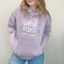 Load image into Gallery viewer, Little Rebels with a Cause Midweight Logo Hoodies (2 colors)