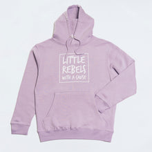 Load image into Gallery viewer, Little Rebels with a Cause Midweight Logo Hoodies (2 colors)