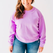 Load image into Gallery viewer, Resilient as a Mother Sweatshirt ~ Violet
