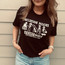 Load image into Gallery viewer, Inclusion Means EVERYbody Crew (toddler + youth + adult)