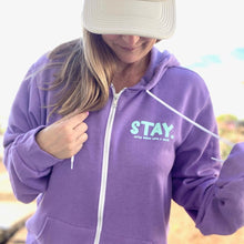 Load image into Gallery viewer, The World is Better with You in it. Zip Hoodie