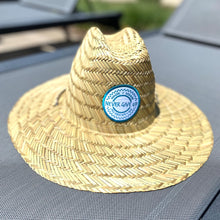 Load image into Gallery viewer, Advocate. Resilience. Never Give Up. Straw Hat