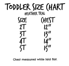 Load image into Gallery viewer, Nonspeaking Crews (toddler + youth) ~ Teal