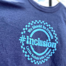 Load image into Gallery viewer, We Should Be Friends.#Inclusion Boxy Crew ~ Navy ~ SALE