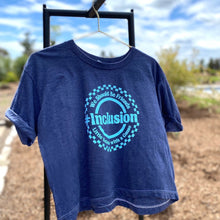 Load image into Gallery viewer, We Should Be Friends.#Inclusion Boxy Crew ~ Navy ~ SALE