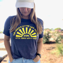 Load image into Gallery viewer, The World is Better with You in it. Women's Crew