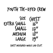 Load image into Gallery viewer, LOVE Youth Crew ~ Tie Dye ~ SALE
