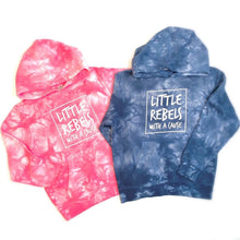 Load image into Gallery viewer, Little Rebels Youth Tie Dye Hoodies