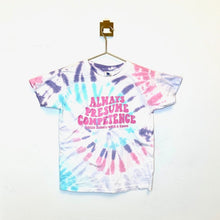 Load image into Gallery viewer, Always Presume Competence Youth Crew ~ Tie Dye
