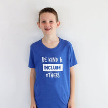 Load image into Gallery viewer, Be Kind & Include Others Youth Crew - Blue