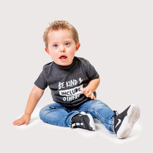 Load image into Gallery viewer, Be Kind & Include Others Toddler Crew- Grey