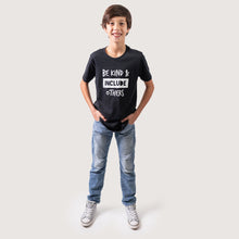 Load image into Gallery viewer, Be Kind & Include Others Youth Crew - Black