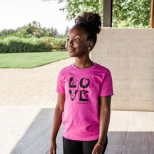 Load image into Gallery viewer, LOVE Youth Crew in Berry Pink ~ SALE