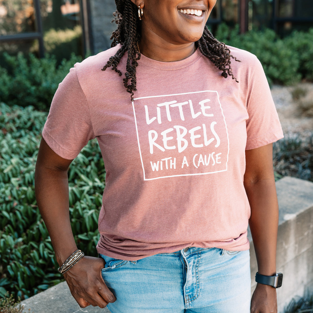 Little Rebels with a Cause Adult Crew (4 Colors!) ~SALE~