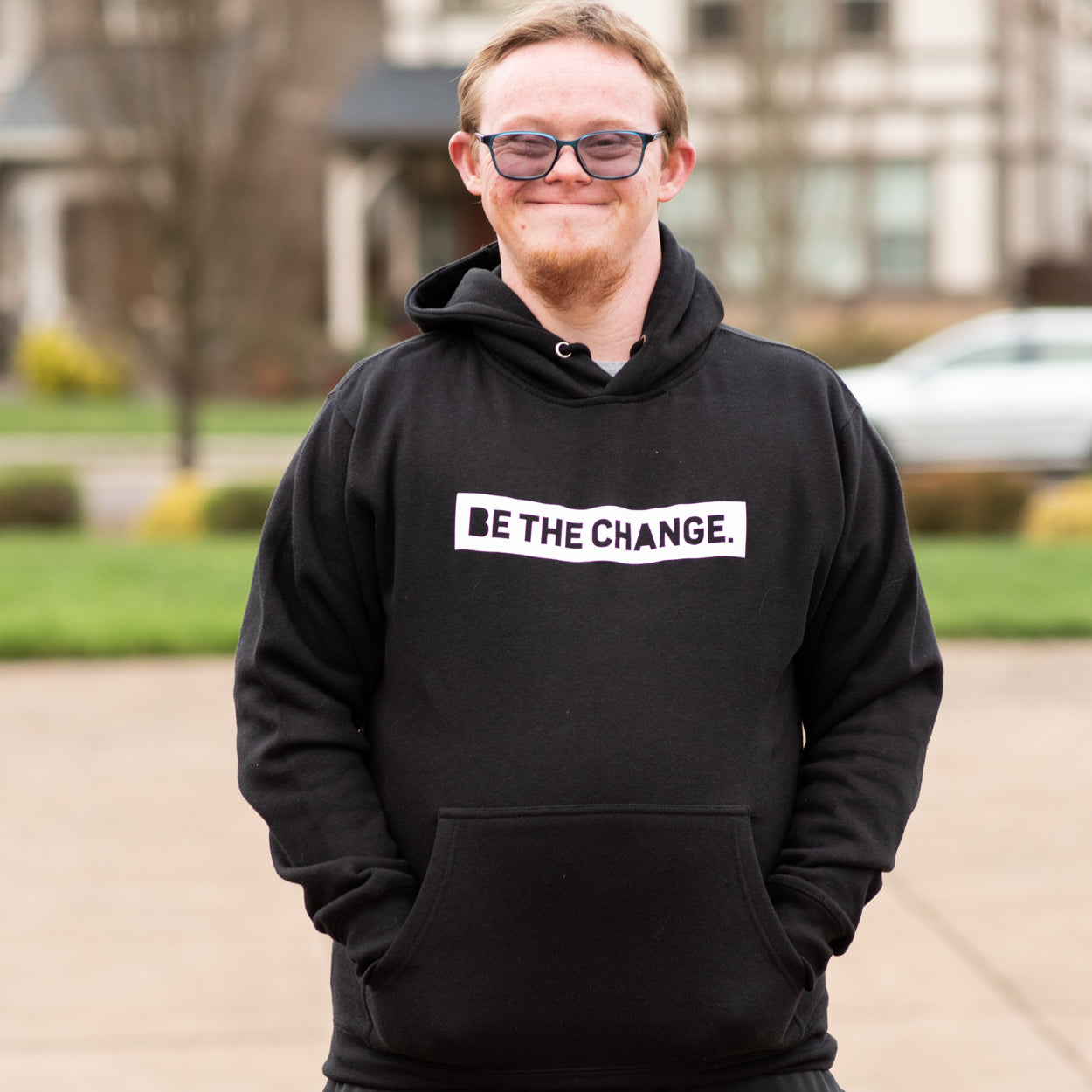 Be the change online hoodie