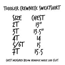 Load image into Gallery viewer, LOVE Toddler Crewneck Sweatshirts