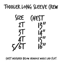 Load image into Gallery viewer, Be Kind & Include Others Toddler Long Sleeve Crew