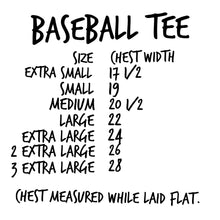 Load image into Gallery viewer, I Will Raise My Kids to Love Your Kids. #Inclusion Baseball Tee