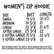 Load image into Gallery viewer, "I love you" Women's Boxy Zip Hoodie