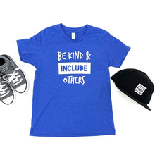 Load image into Gallery viewer, Be Kind & Include Others Youth Crew - Blue