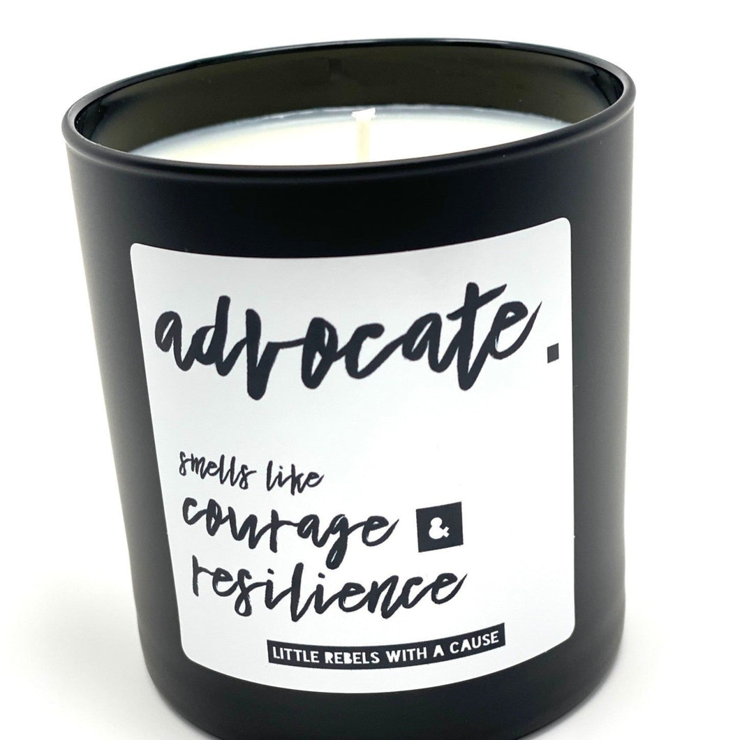 Advocate. Smells Like Courage & Resilience Candle