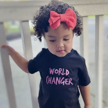 Load image into Gallery viewer, World Changer Toddler Crew - Black