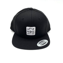 Load image into Gallery viewer, Little Rebels with a Cause Snapback Flat Bill Hat