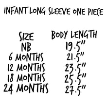 Load image into Gallery viewer, LOVE Long Sleeve Baby One Piece