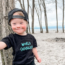 Load image into Gallery viewer, World Changer Toddler Crew - Black