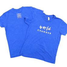 Load image into Gallery viewer, World Changer Youth Crew - Heather Blue ~ SALE